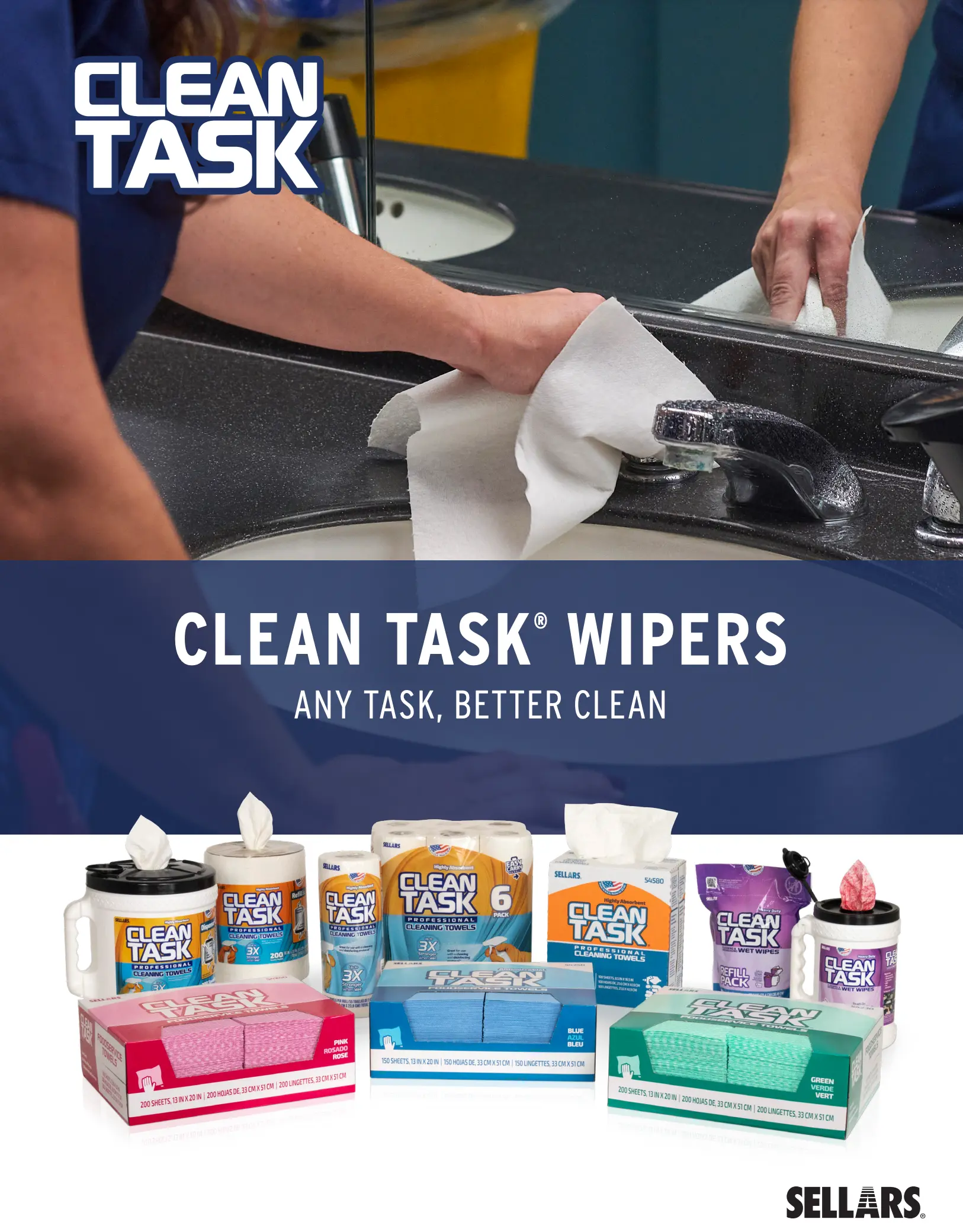 clean task wipers